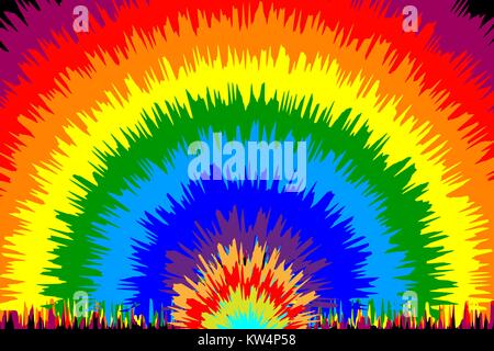 Rainbow - abstract colorful vector pattern Stock Vector