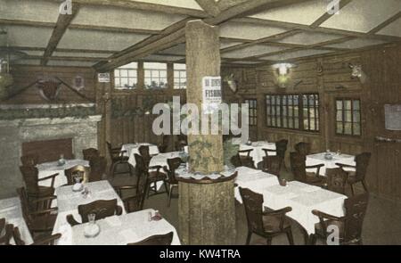 The Log Cabin Boston Public Library Stock Photo 163723499 Alamy