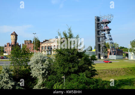 Shaft Warszawa - Silesian Museum in Katowice (Poland) Stock Photo