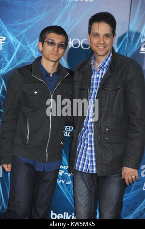 NEW YORK, NY - APRIL 24: Ralph Macchio attends 'The Amazing Spider-Man 2' premiere at the Ziegfeld Theater on April 24, 2014 in New York City.   People:  Ralph Macchio Stock Photo