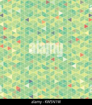 An illustration of abstract retro triangles pattern background. Vector EPS 10 available. Stock Vector
