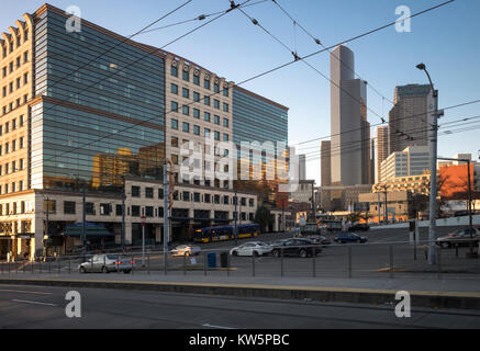 315 5th Avenue, downtown, Columbia Tower, Seattle, Washington, USA Stock Photo