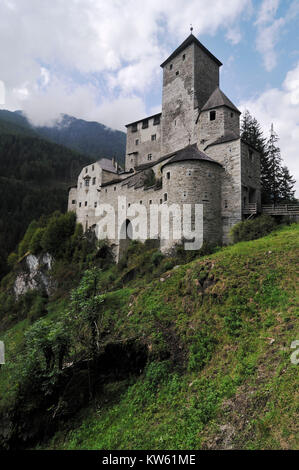 South Tirol castle Taufers, Suedtirol Schloss Taufers Stock Photo