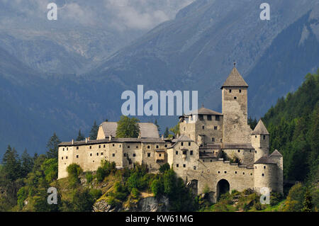 South Tirol castle Taufers, Suedtirol Schloss Taufers Stock Photo