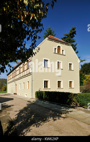 Wagner's site in Graupa, Wagnerstaette in Graupa Stock Photo