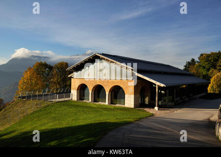 Documentation upper salt mountain, Dokumentation Obersalzberg Stock Photo