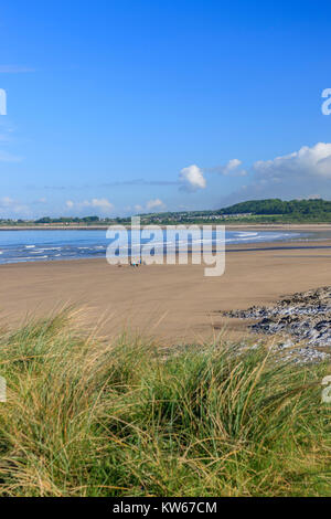 Beach at Ogmore on sea Southerndown Mid Glamorgan (Glamorgan Heritage Coast) Wales Stock Photo