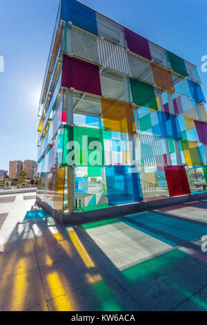 Malaga, Centre Pompidou Malaga Art museum Spain Stock Photo