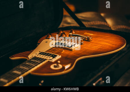Electric Guitar Stock Photo