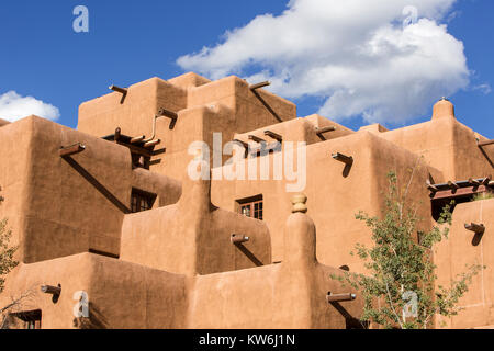 Loretto Hotel in Santa Fe, New Mexico Stock Photo