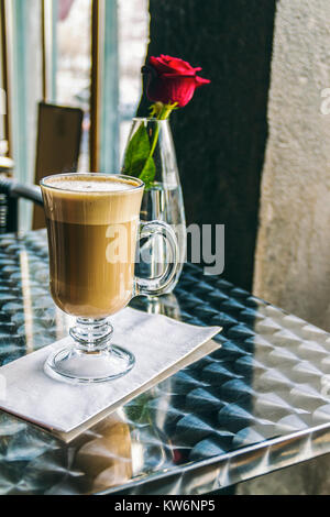 Latte break Stock Photo