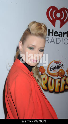 Singer Iggy Azalea attends Z100's Jingle Ball 2014 at Madison Square