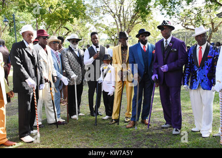 Christmas in Queen's Park Barbados 2018 Stock Photo