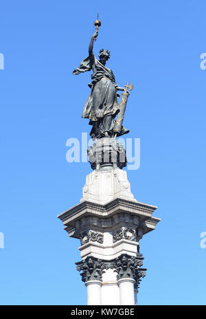 El Monumento a la Independencia, ‘A los Heroes del Diez del Agosto de 1809’, memorial to the heroes of 10 August 1809 who started the process of Ecuad Stock Photo