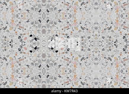 Stone wall texture,Terrazzo Marble floor for background. Stock Photo