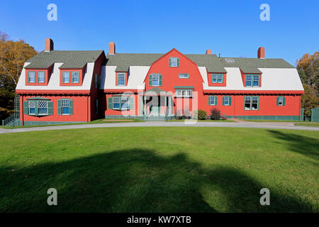 Roosevelt Cottage, Campobello Island Stock Photo