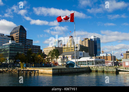 Waterfront at Halifax, Nova Scotia, Canada Stock Photo