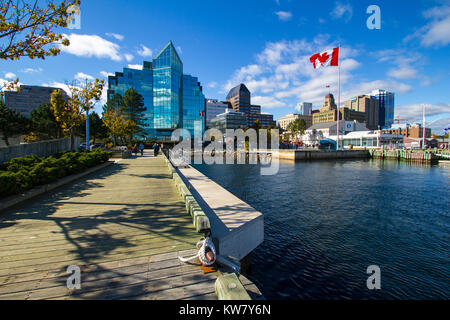 Waterfront at Halifax, Nova Scotia, Canada Stock Photo