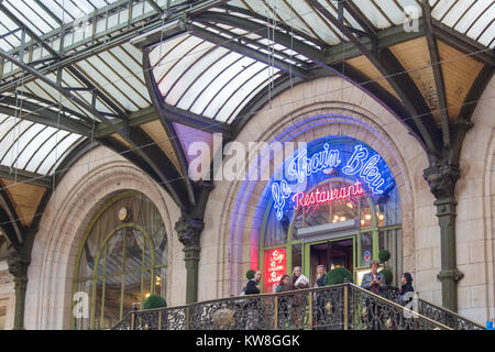 France, Paris (75), Le Train Bleu restaurant, Gare de Lyon Stock Photo