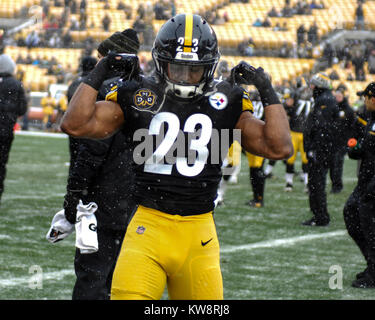 Jan 14th, 2018: Steelers Artie Burns #25 during the Jacksonville Jaguars vs  Pittsburgh Steelers game at Heinz Field in Pittsburgh, PA. Jason  Pohuski/CSM Stock Photo - Alamy