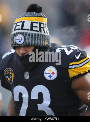 Pittsburgh, PA, USA. 14th Jan, 2018. Steelers Joe Haden #21 during the  Jacksonville Jaguars vs Pittsburgh Steelers game at Heinz Field in  Pittsburgh, PA. Jason Pohuski/CSM/Alamy Live News Stock Photo - Alamy