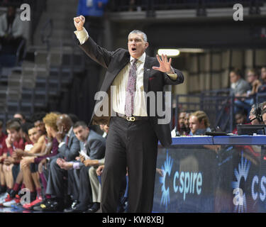December 31, 2017; Oxford, MS, USA; South Carolina Head Coach, FRANK MARTIN, signals to his players from the bench, in an NCAA D1 basketball game with Ole' Miss. The Ole' Miss Rebels defeated the South Carolina Gamecocks, 74-69. Kevin Langley/CSM Stock Photo