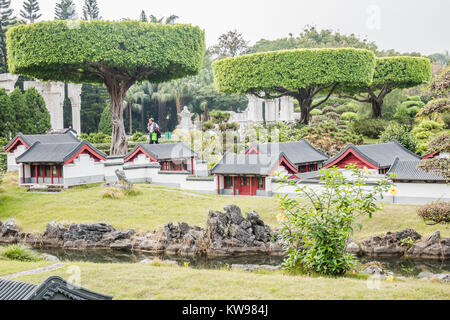 chinese landmark miniature version bounteous mercy forever shines Stock Photo