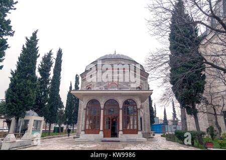 FEBRUARY 4,2010 ISTANBUL.The mauseloum of Selim I (1470 – September 1520), known as Selim the Grim or Selim the Resolute. Stock Photo