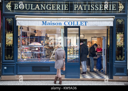 France, Paris (75),  Boulangerie Patisserie, Stock Photo