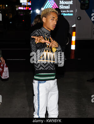 Jaden Smith attends an evening honoring Louis Vuitton and Nicolas  Ghesquiere at Alice Tully Hall at Lincoln Center on November 30, 2017 in  New York City Stock Photo - Alamy