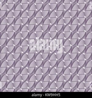 Lilac knitted background of squares and lines Stock Vector