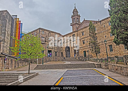 Santo Domingo convent and church, Santiago de Compostela, Galicia, Spain Stock Photo