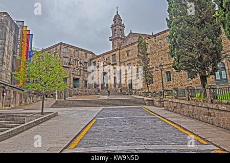 Santo Domingo convent and church, Santiago de Compostela, Galicia, Spain Stock Photo