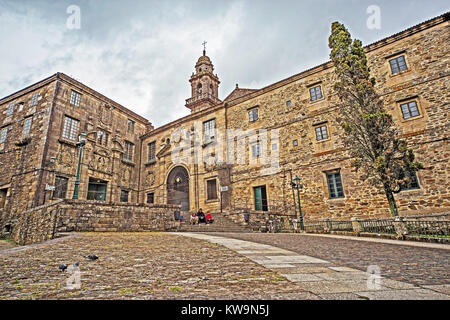 Santo Domingo convent and church, Santiago de Compostela, Galicia, Spain Stock Photo