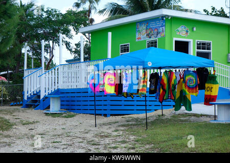 Mainland Grand Cayman just outside the capital of George Town - Cayman Islands. Stock Photo