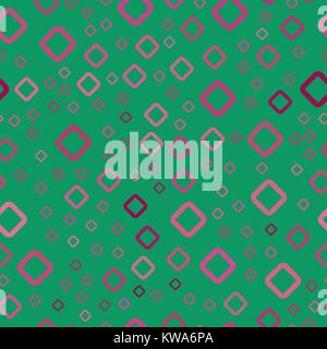 bright colored vector seamless pattern with chaotic rhombuses Stock Vector