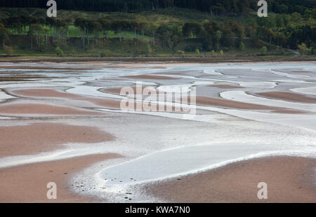 The beach at Sand on the Applecross peninsula , Wester Ross Scotland Stock Photo