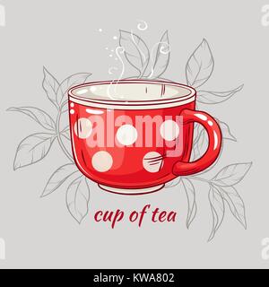 cup of tea Stock Vector