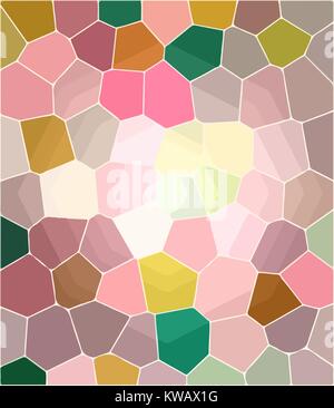 A romantic abstract background. Rose closeup on green. Stock Vector