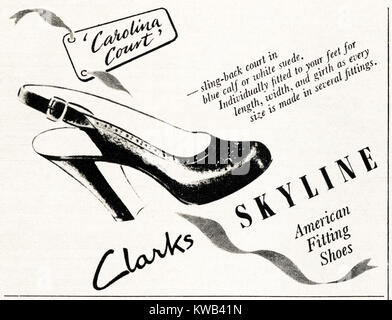 Clarks of England Shoes, 1981. : r/vintageads