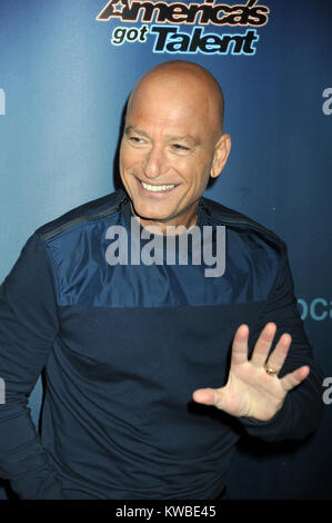 NEW YORK, NY - APRIL 04: Howie Mandel attends the 'America's Got Talent' red carpet event at Madison Square Garden on April 4, 2014 in New York City.   People:  Howie Mandel Stock Photo