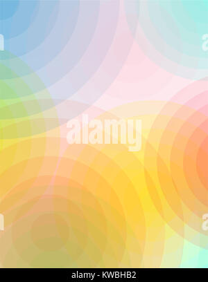 A set of abstract colorful transparent circles background illustration ...