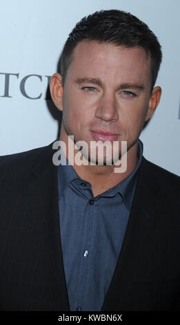 NEW YORK, NY - OCTOBER 10: Channing Tatum attends the 'Foxcatcher' premiere during the 52nd New York Film Festival at Alice Tully Hall on October 10, 2014 in New York City.   People:  Channing Tatum Stock Photo