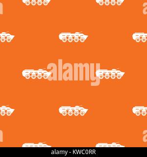 Army battle tank pattern seamless Stock Vector