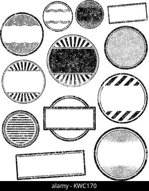 Big set of templates for rubber stamps Stock Vector Image & Art - Alamy