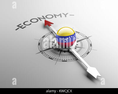 Venezuela High Resolution Economy Concept Stock Photo