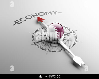 Qatar High Resolution Economy Concept Stock Photo