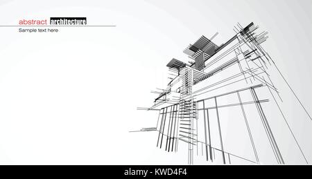 Architectural design Stock Vector