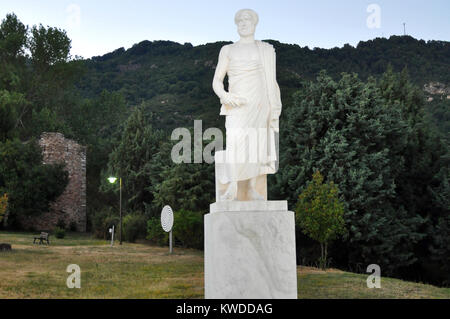 Aristotle Science Park - Stagira - Chalkidiki-Greece Stock Photo