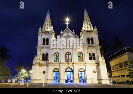 Santa Cruz Basilica in Cochin, Kerala, India Stock Photo